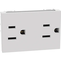 Contacto Duplex Blanco Jw4188Qs Sin Protec Inf