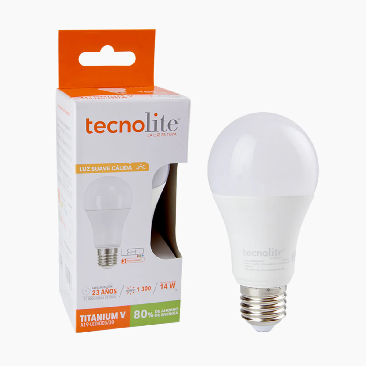 Foco Led A19 014W 100-240V E27 30K A19-Led/005/30 - Image 2