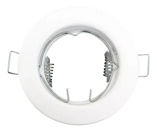 Base Empotrable para Spot MR16 Fija Color Blanco