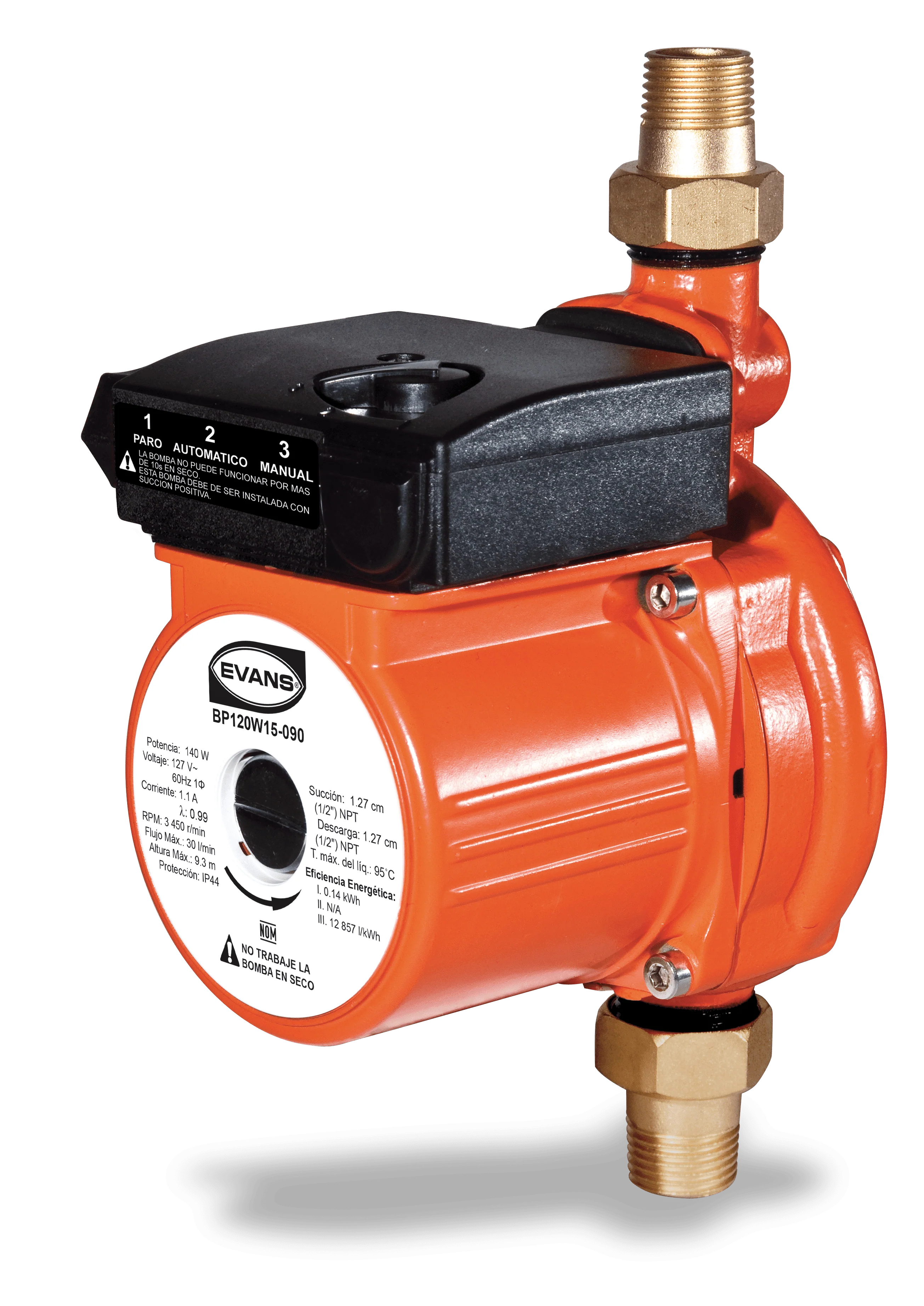 Bomba Presurizadora De 120W 127V Pg4652
