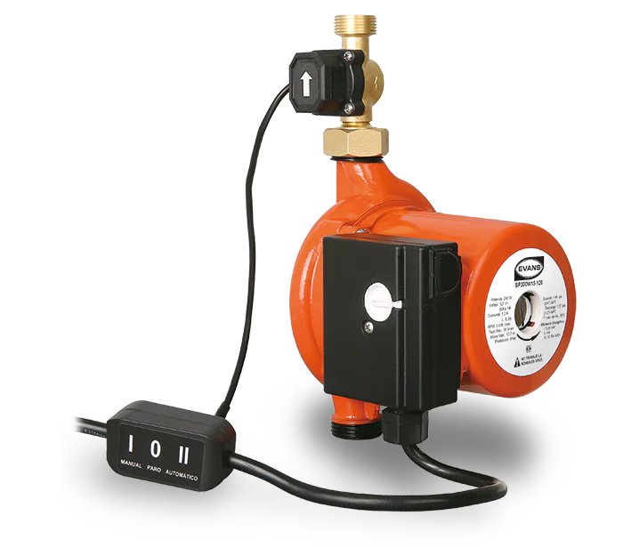 Bomba Presurizadora De 300W 110V 3/4'' - 1/2'' Pg4653