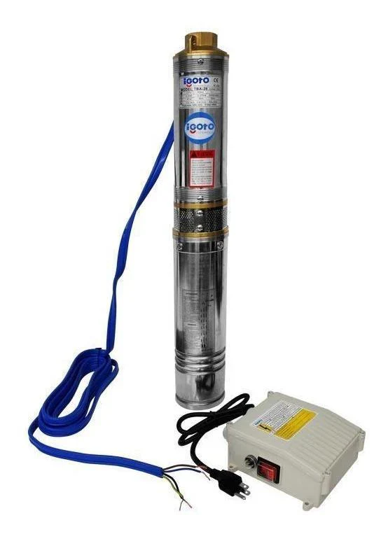 Bomba Sumergible Tipo Bala 2 Hp 220V Igoto Pg4185Ig