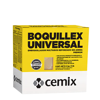 Boquillex Universal Sin Arena Negro Sellador 5Kg Pr40045