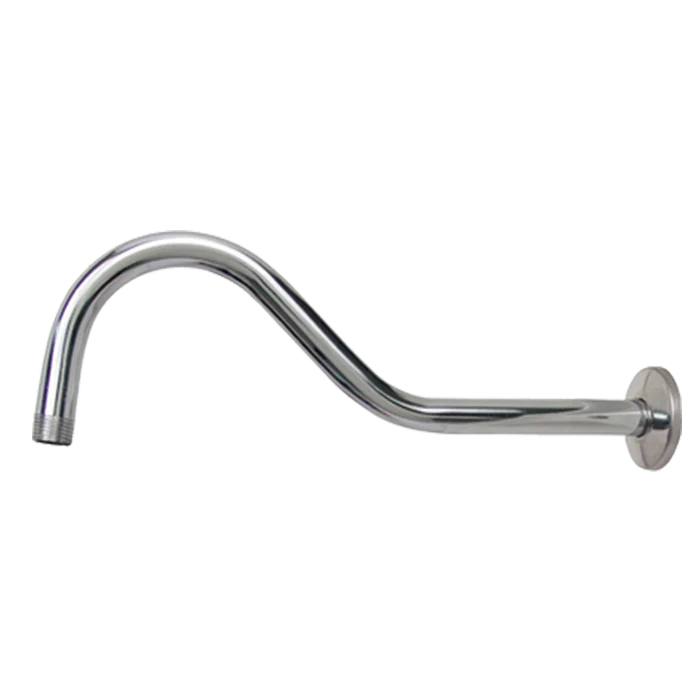 Brazo Largo Para Regadera 39 Cm Acabado En Cromo 45Bf Rugo Pv6035