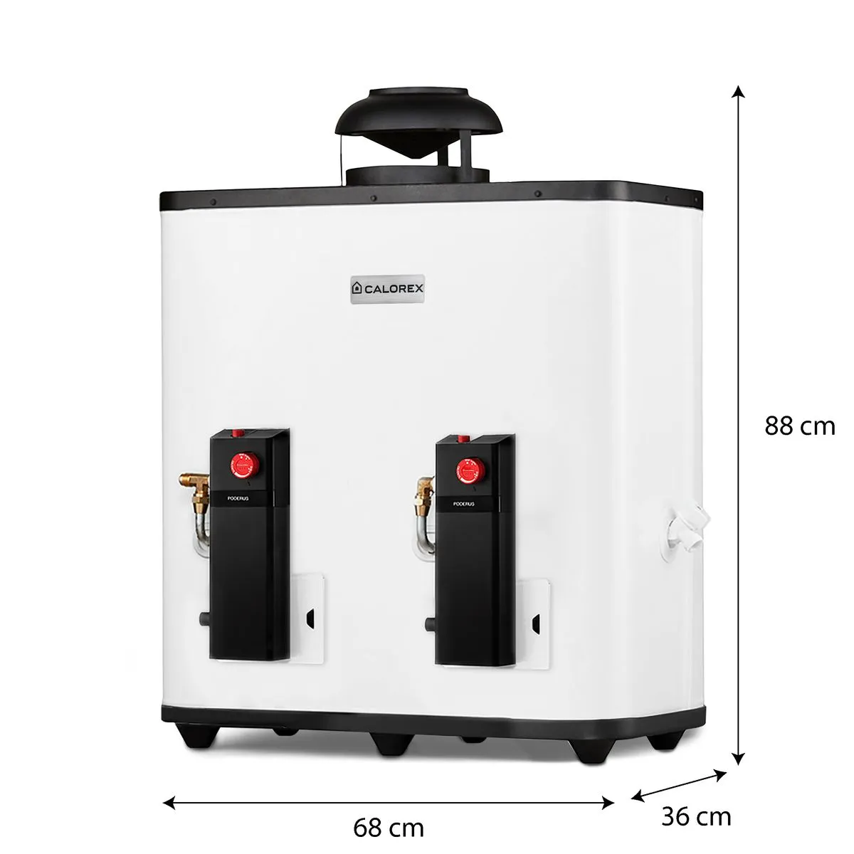 Calentador De Paso Gas Calorex Poderus 15 Gas LP 15 L/Min 3 Servicios PV1185 - Image 2