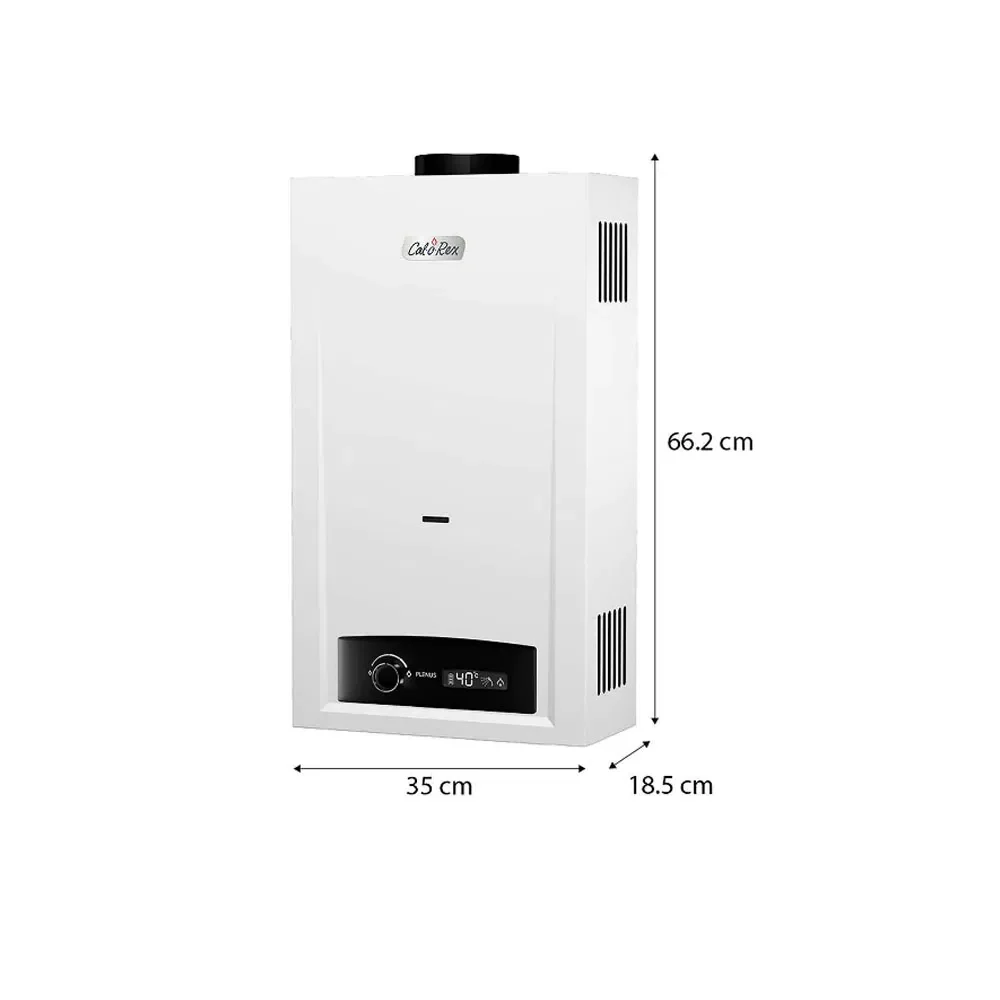 Calentador Instantáneo Gas Calorex Plenus 13 Gas LP 13 L/Min 2 Servicios PV1217