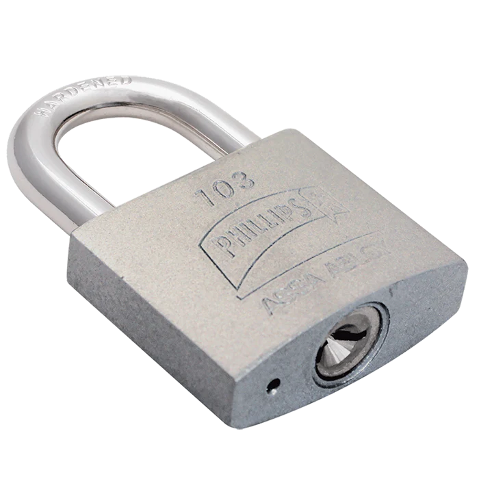 Candado De Hierro Modelo 103 Gl Gancho Largo Pf1075