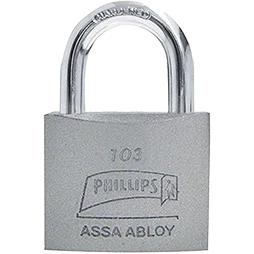Candado De Hierro Phillips 103 Gc 45 Mm Gancho Corto