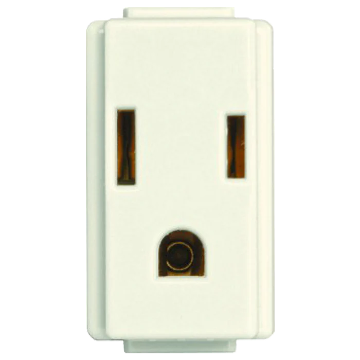 Contacto Modus Duplex Polarizado Marfil Ec4225