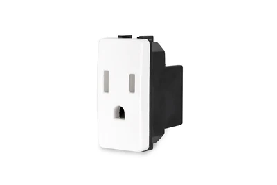 Contacto Sencillo Estevez 1 Módulo Alpha Blanco Ec9782