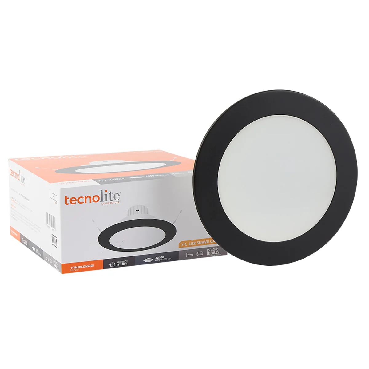 Empotrable LED Nova I Negro 11W 6500K 800Lm - Image 5