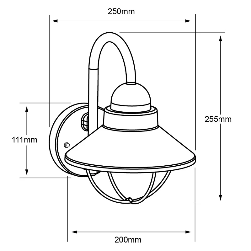 Farol Auriga Bco E27 ED6251 - Image 5