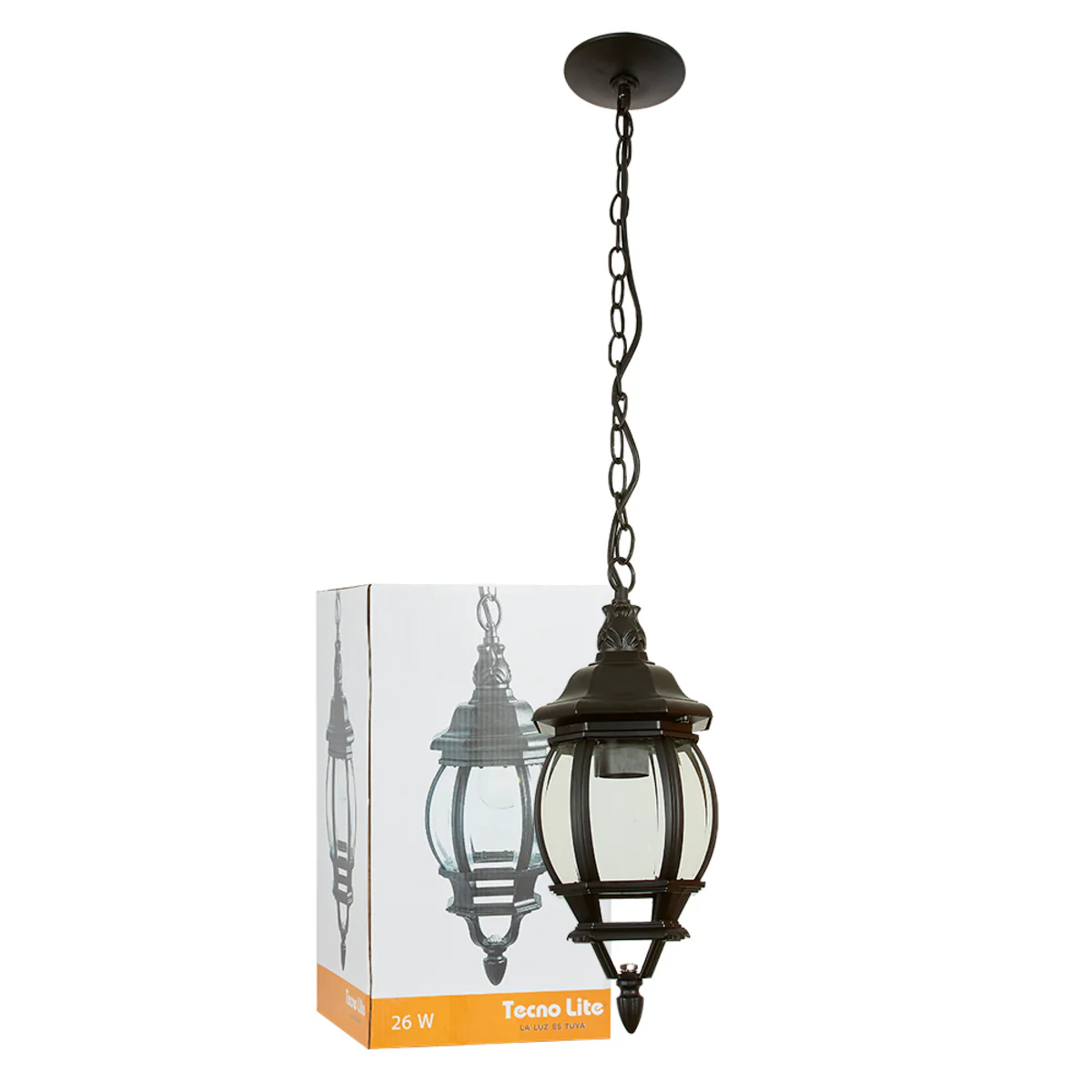 Farol Siena Colgante Negro Ed5124 - Image 2