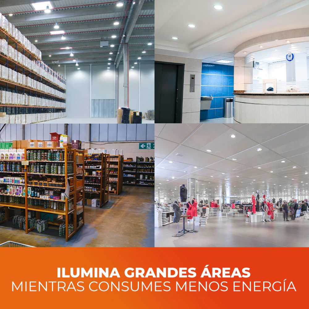 Foco Led De Alta Potencia 20W 6500K E27 1800Lm Modelo 20Lhbledt65Mv200 - Image 5