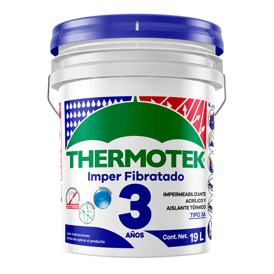 Imper Impermeabilizante Acrílico Blanco 3 Años Galón 3.8 Lts Pg0558 - Image 2