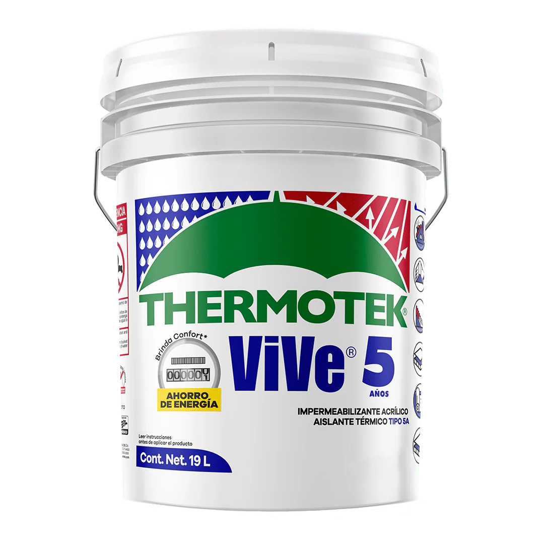 Impermeabilizante Thermotek Vive Blanco Cubeta Hipoteca Verde Pg0520 - Image 2