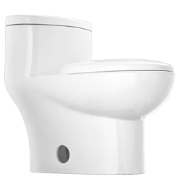 Inodoro American Standard One Piece Doble Descarga Tofino Con Asiento Blanco Pm7308