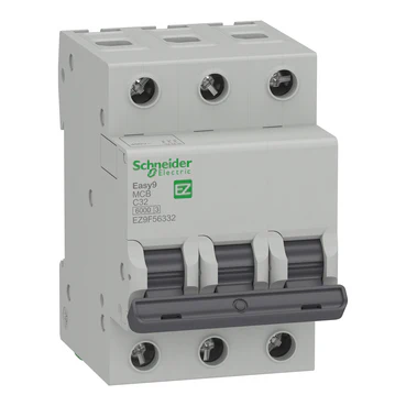 Interruptor Termomagnetico Easy9 3X32A C 6Ka (12535)(12783) Ez9F56332