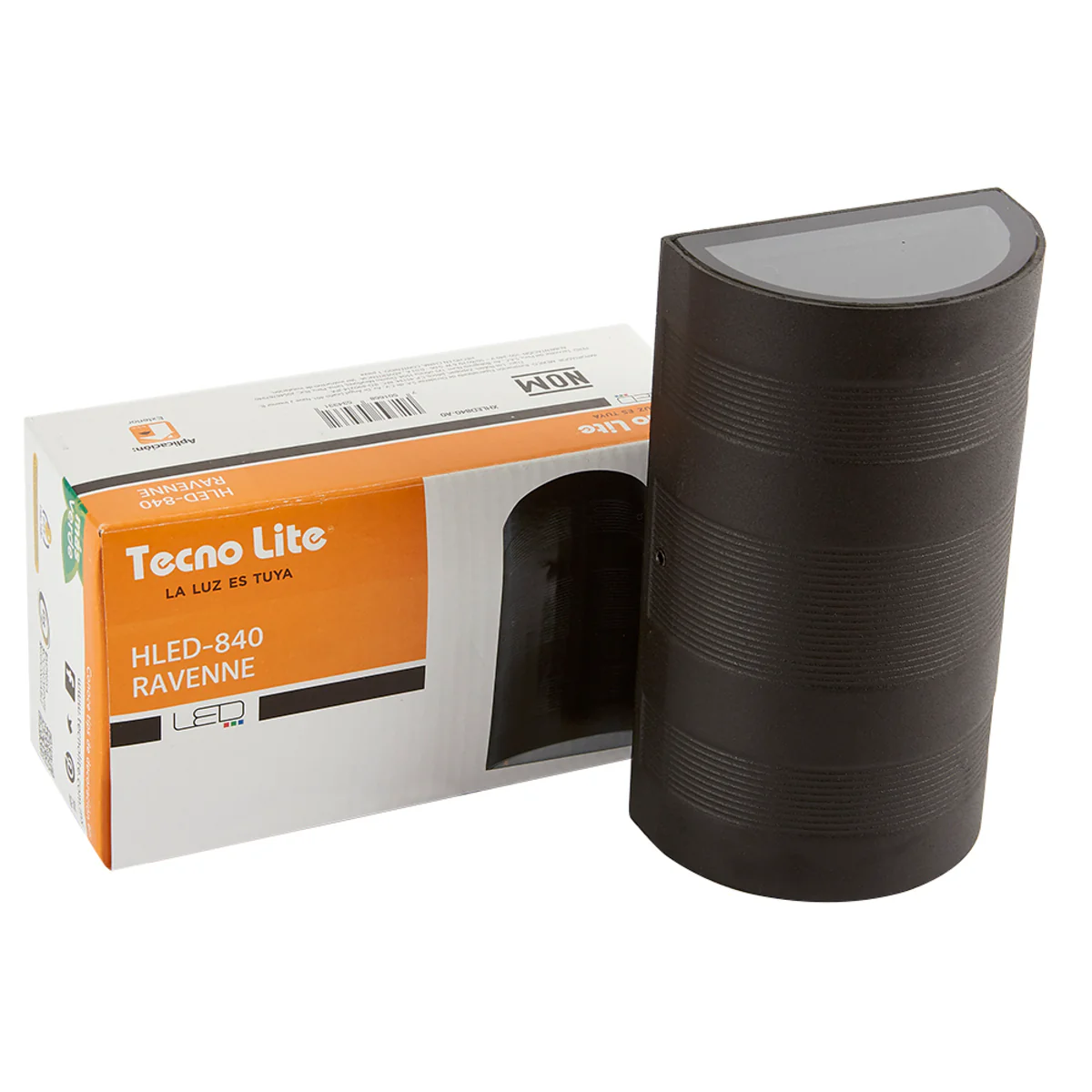 Lámpara de Pared Ravenne Negro 6W 4000K Hled-840 - Image 5