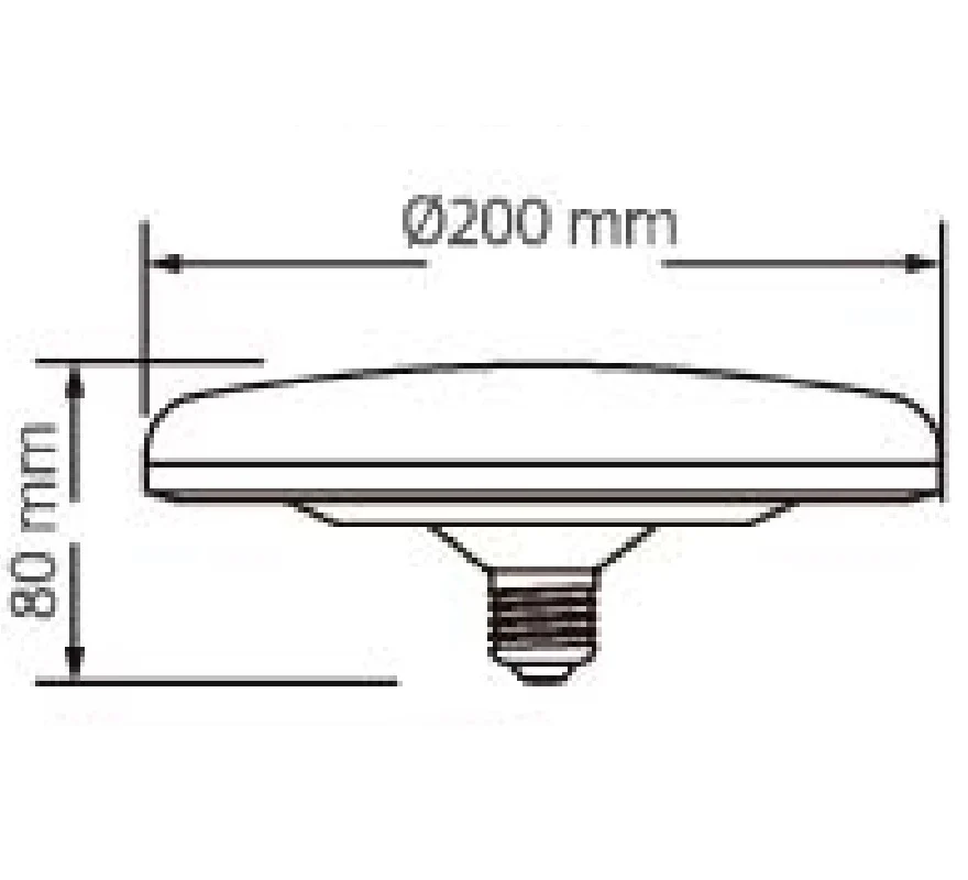 Lampara LED Alpha I 18W E27 6500K - Image 9