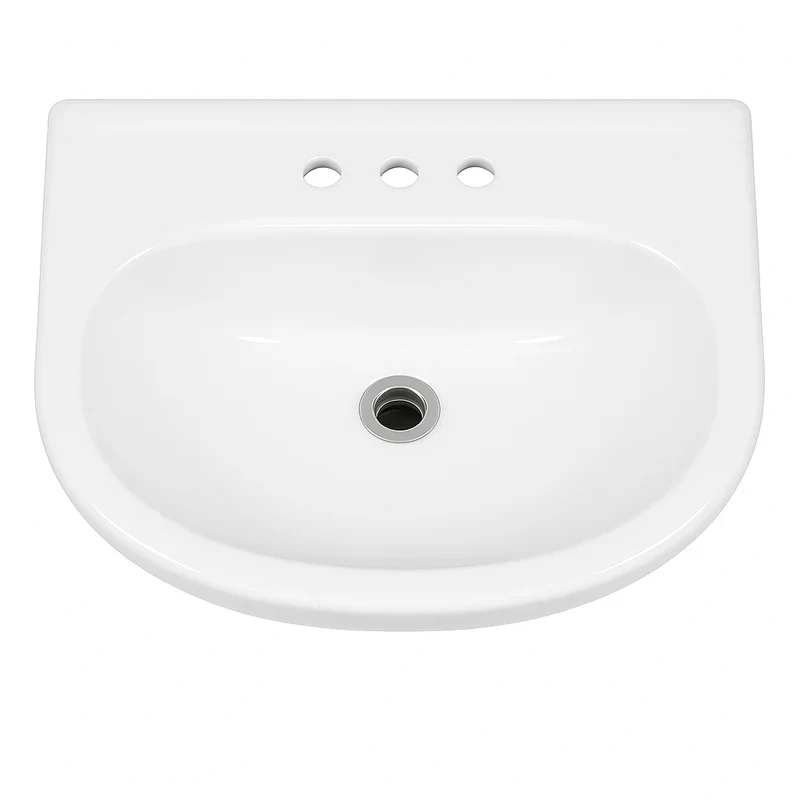 Lavabo De Pedestal Comfort Blanco Pm6328
