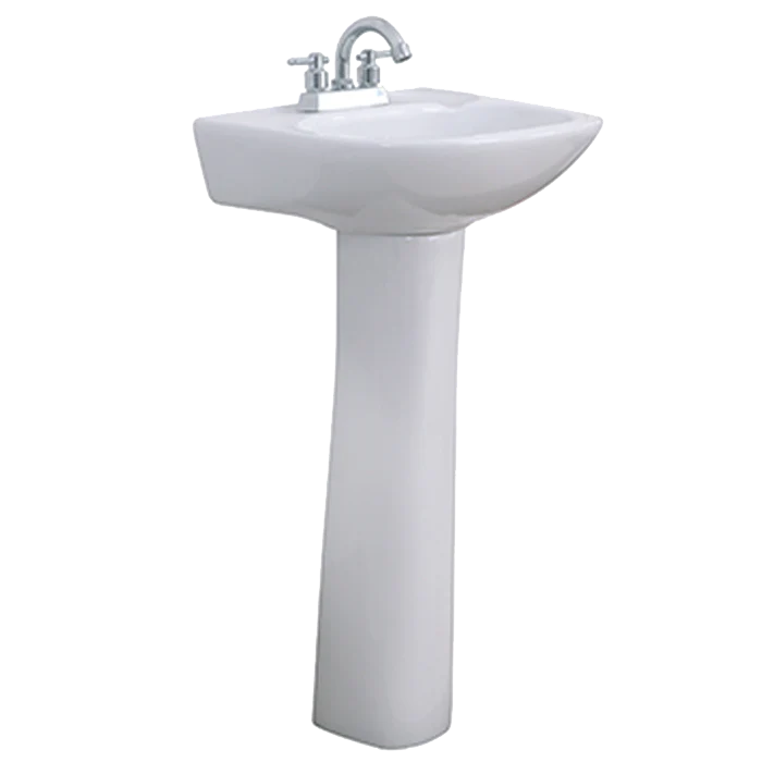 Lavabo De Pedestal Comfort Blanco Pm6328 - Image 3