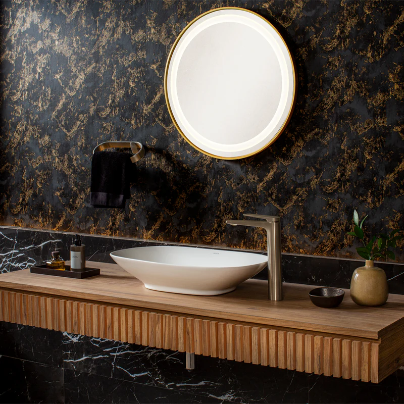 Lavabo de Sobreponer Blanco sin Rebosadero - Image 3