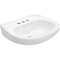 Lavabo Jazmín Blanco Cato | 4 | Cerámica Esmaltada | Para Montaje En Pared