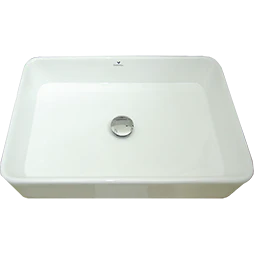 Lavabo Máximo Blanco Sobreponer Con Contra Sin Rebosadero