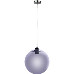 Luminaria Suspendida Ariettis Crist Humo 060W 100-240V E27 20Ctl8184Mvch