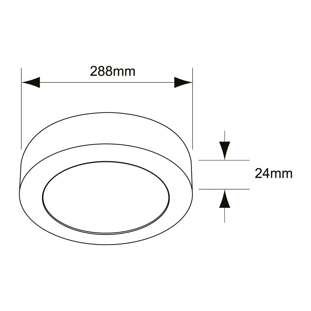 Luminaria Ankaa Iv 24W 6500K Blanca Ed6229 - Image 9
