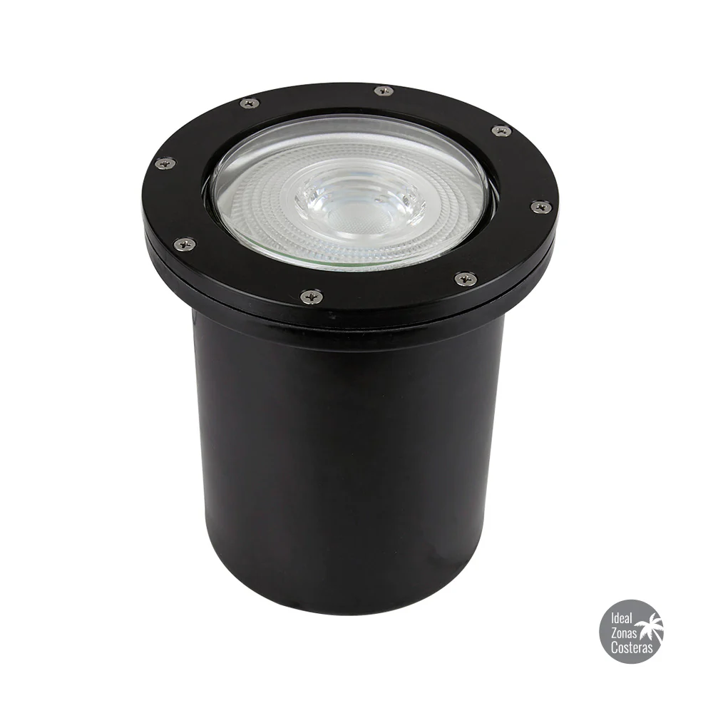Luminaria De Piso Tecnolite Negro Ed5229 - Image 3