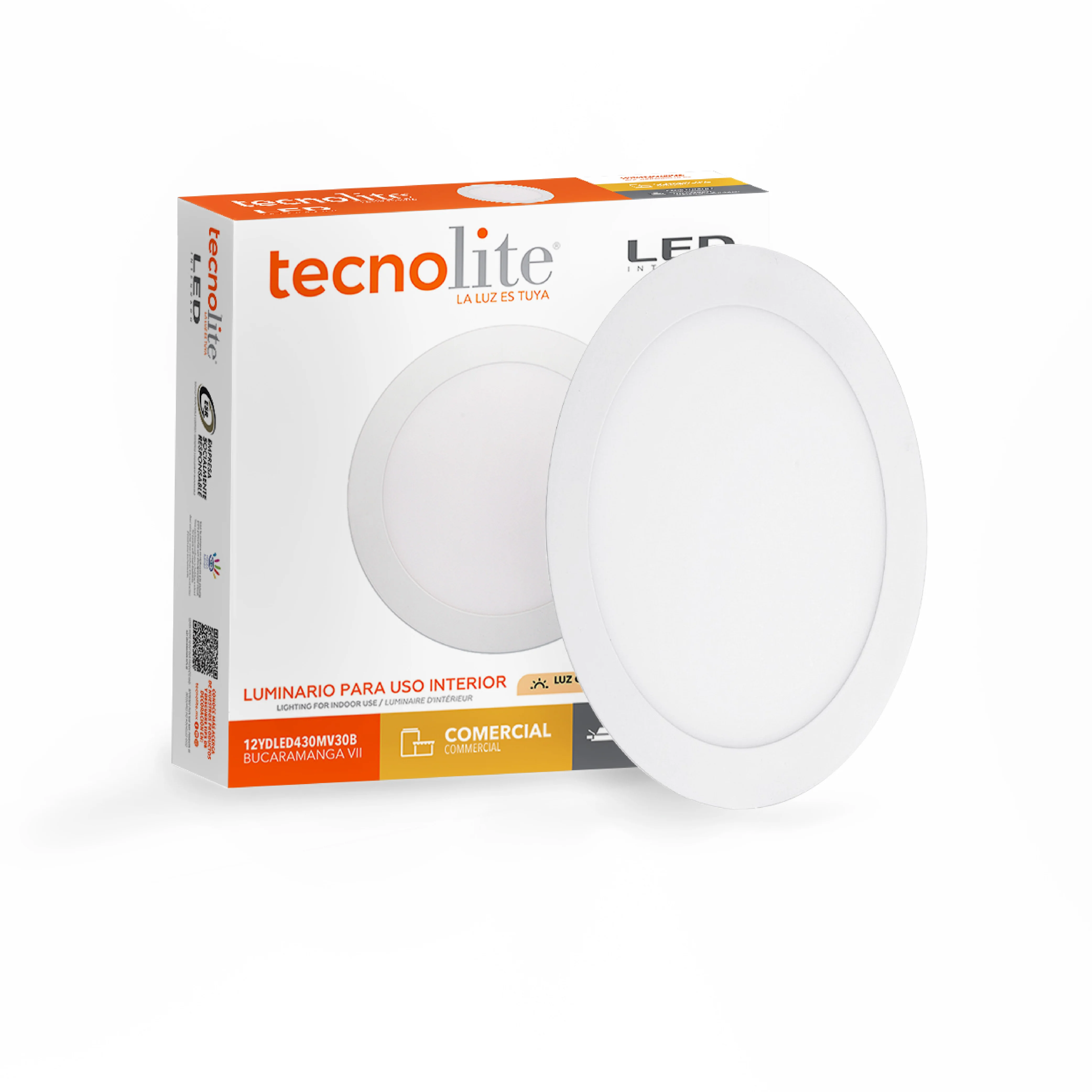 Luminaria Empotrable de Techo Bucaramanga VII LED 12W 3000K - Image 7
