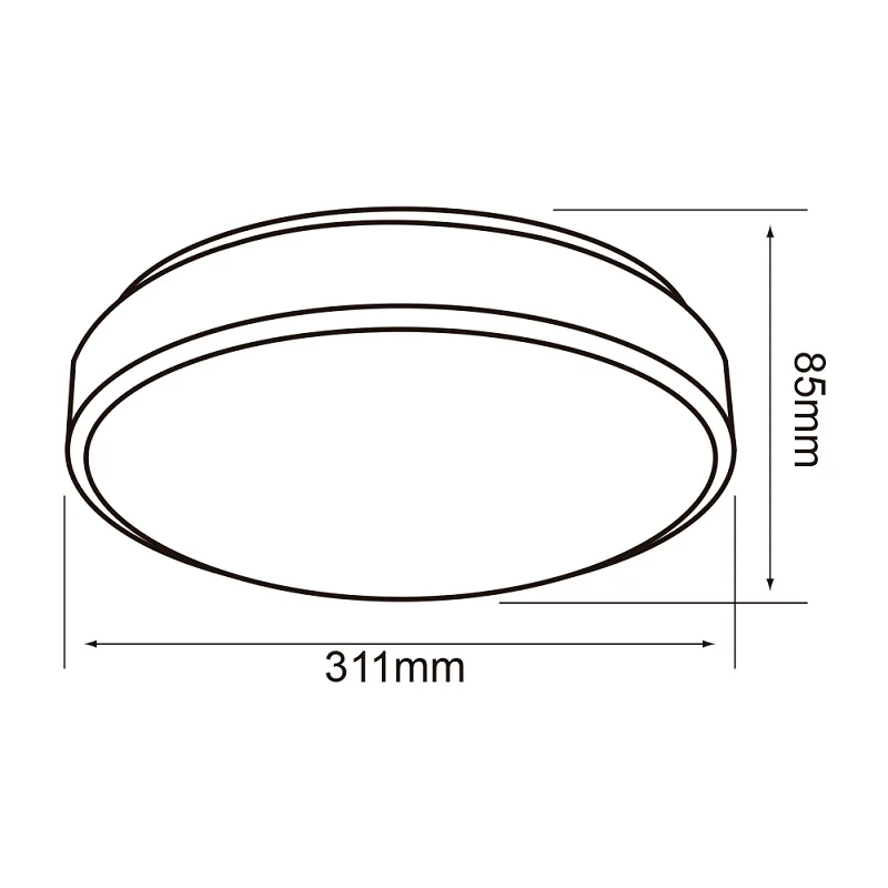 Luminaria LED Anser III Cobre Rosado 16W 6500K - Image 10