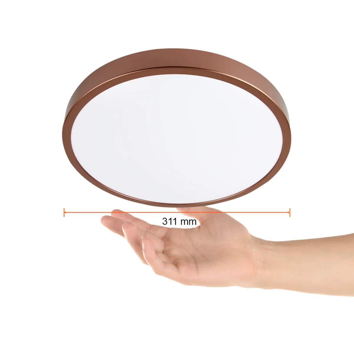 Luminaria LED Anser III Cobre Rosado 16W 6500K - Image 15