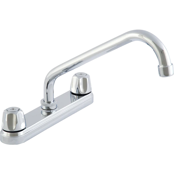 Mezcladora Dica 4326 Para Fregadero 8 Cuello Alto Manija Cuadrada