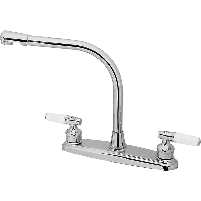 Mezcladora Para Fregadero Con Manerales 1/4 Vta 8Pulgadas 8Ip PV8267