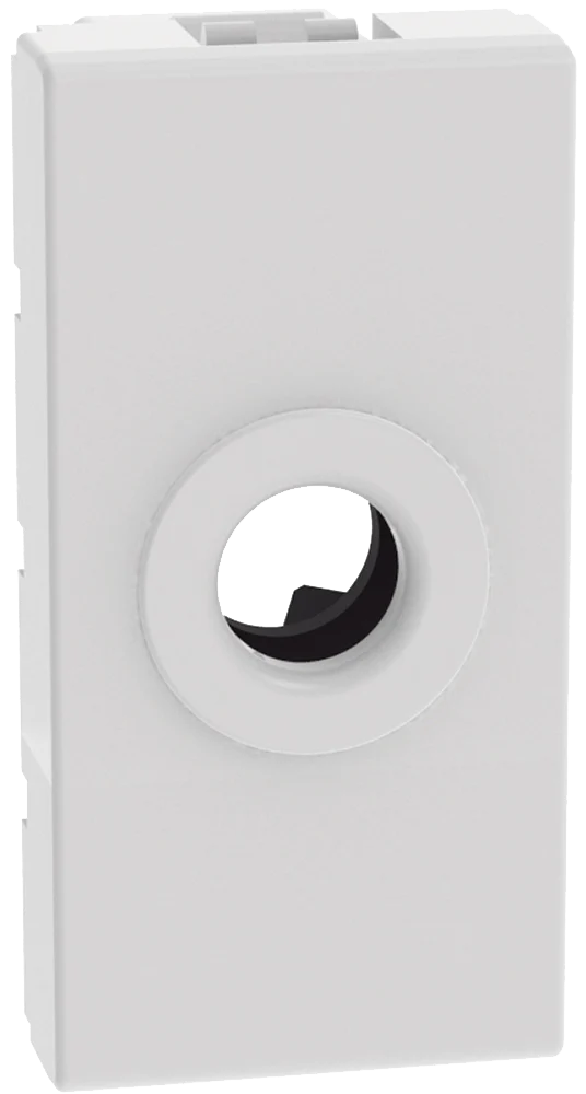 Módulo con salida para cable 1 mod. Blanco 1322066