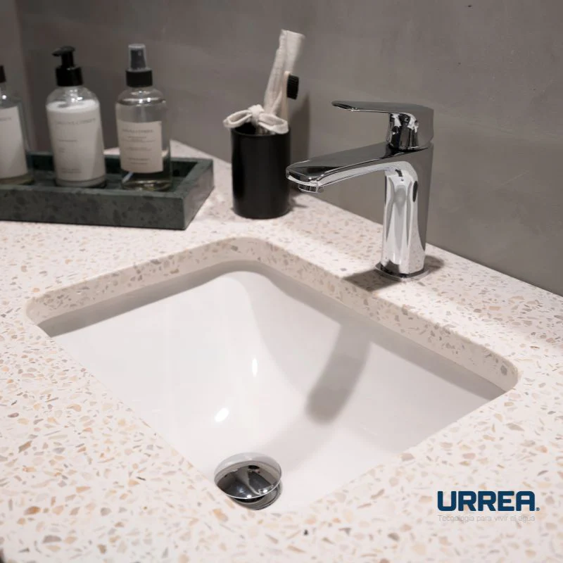 Monomando Corto Para Lavabo Cassia 9433Lu Acabado Cromado Pv22080 - Image 4