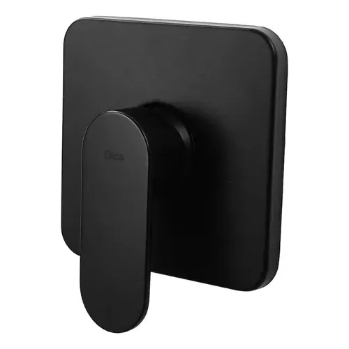 Monomando De Empotrar Para Regadera, Acabado Negro Mate, Modelo 4472E.2, Dica