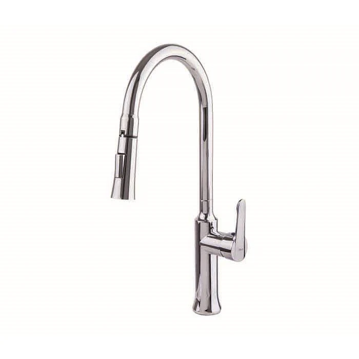 Monomando Para Fregadero Con Nariz Retráctil, Modelo 4083, Dica