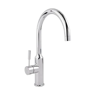 Monomando Sencillo para Cocina Acero Inoxidable Satín