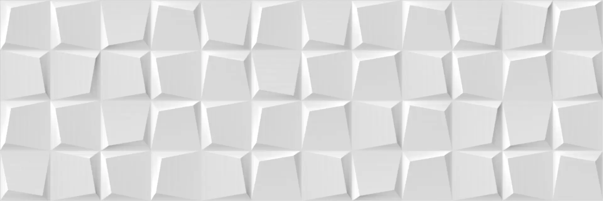 Muro Arkshade Deco Glossy Blanco 25X75 1.68Mt Larkglo17Av (precio por metro)
