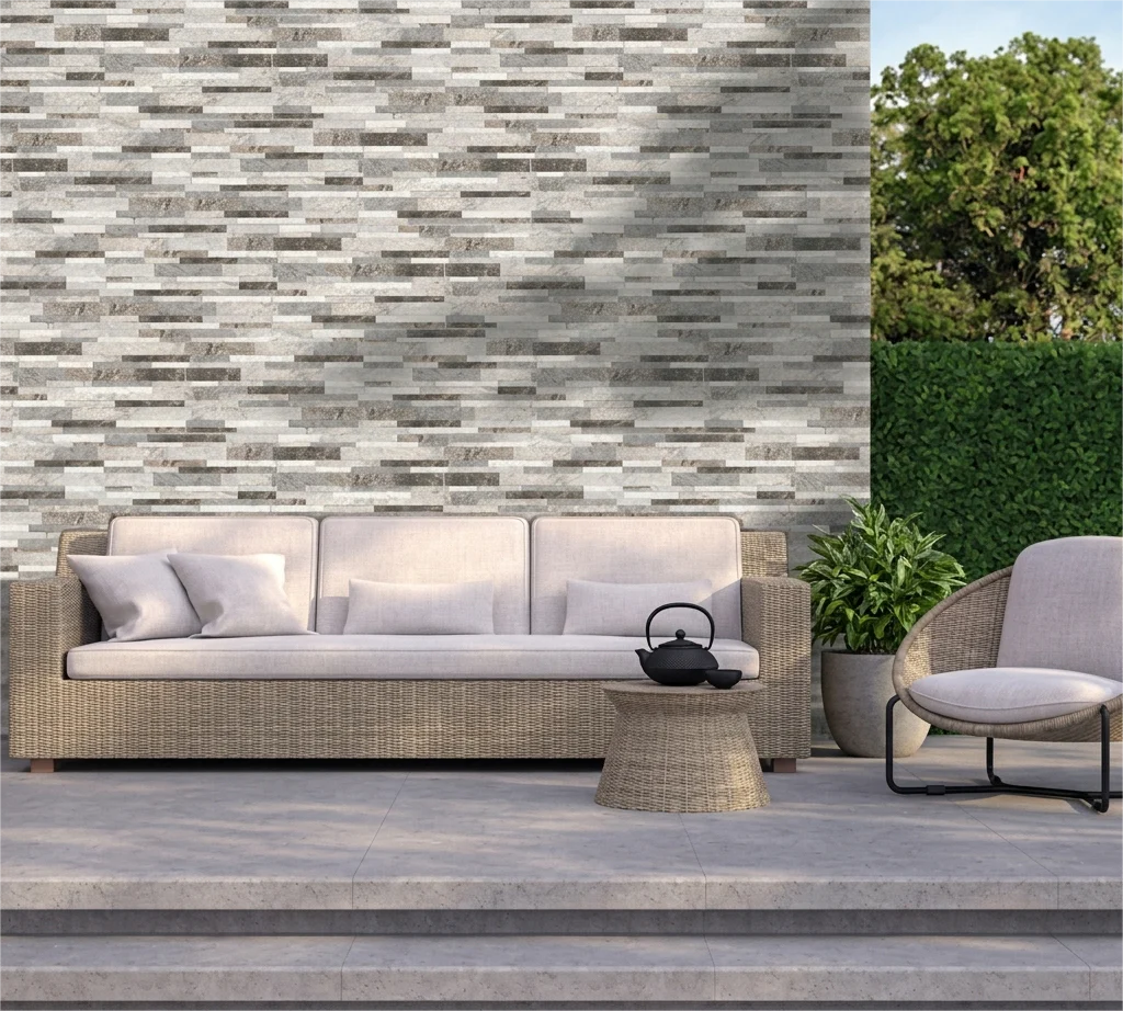 Muro Copper Stone Fd Mix Gris 25X75 1.68Mt Lcopsto17Ai (precio por metro) - Image 2