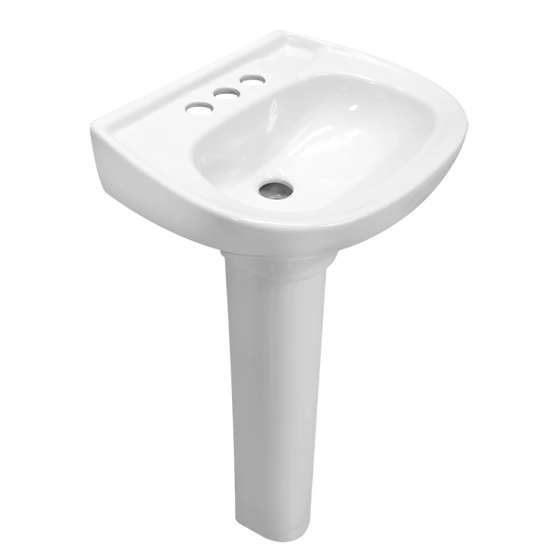 Pedestal Lucas Blanco | Cerámica | Para Lavabo Lucas | Marca Cato - Image 2