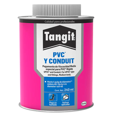 Pegamento Para Pvc En Bote Tangit Medium 240Ml Pg3074