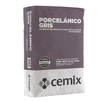 Pegazulejo Porcelánico Gris 20 Kg Cemix Pr4555