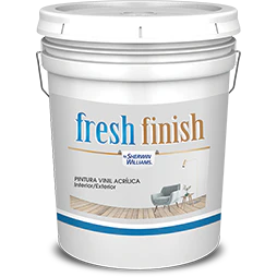 Pintura Vinílica Gris Claro Fresh Finish 19 L Sherwin Williams