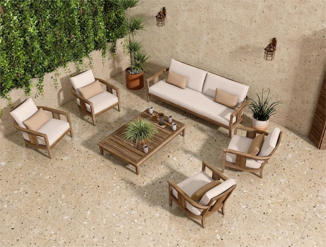 Piso Cantera Quarry Fd Beige 45x90 Lquanue19ae (precio por caja) - Image 2
