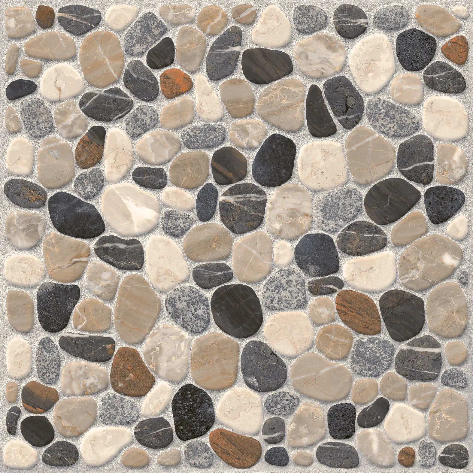 Piso Cerámico Landstone Fd Mix Gris 20X20 Cm Lamosa Cobertura: 1.50 M² Por Caja Pq69519, (Precio Por Metro) - Image 3